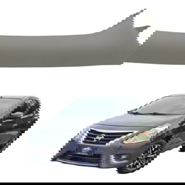 Moldura Coluna Direita Parabrisa Nissan Versa 2017 2018 2019