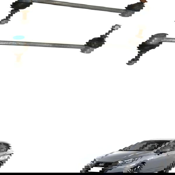 Par Bieletas Traseiras Nissan Versa 1.6 2017 2018 2019 2020