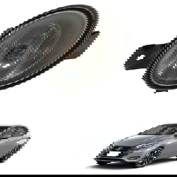 Farol De Milha Direito Nissan Versa 1.6 2016 2017 2018 2019