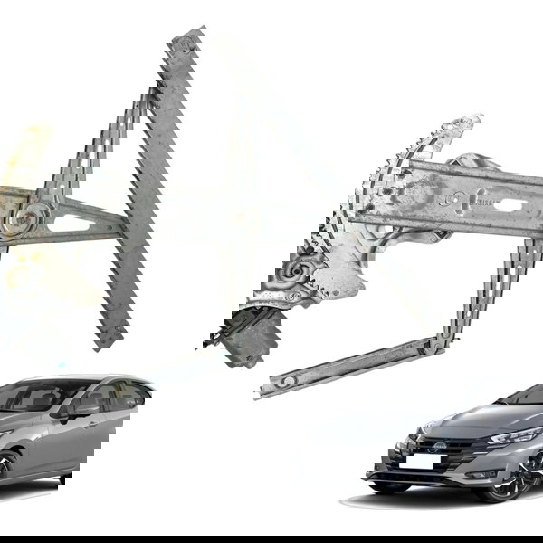 Maquina Vidro Dianteira Direita Nissan Versa 1.6 2018 2019