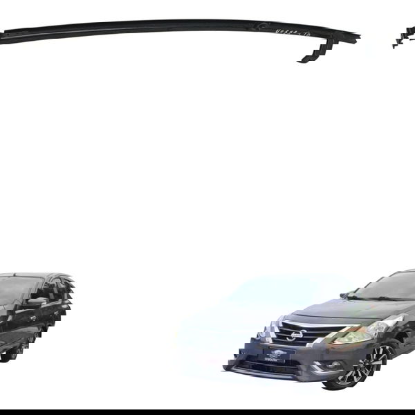 Guia Canaleta Vidro Traseiro Direito Nissan Versa 2018 2019