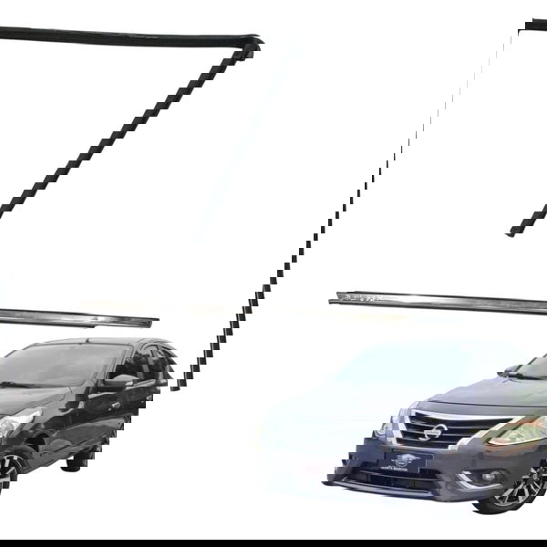 Kit Canaleta Traseiro Esquerda Nissan Versa 1.6 2017 2018