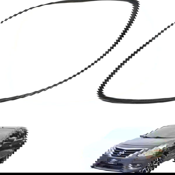 Borracha Vedação Tampa Traseira Nissan Versa 1.6 2019