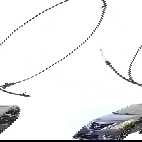 Cabo Abertura Capo Nissan Versa 1.6 2017 2018 2019 2020