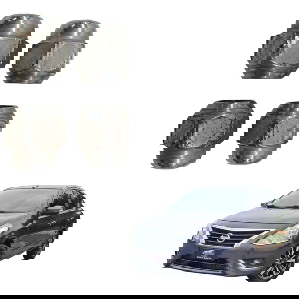 Jogo 4 Porca Roda Anti Furto Nissan Versa 1.6 2019