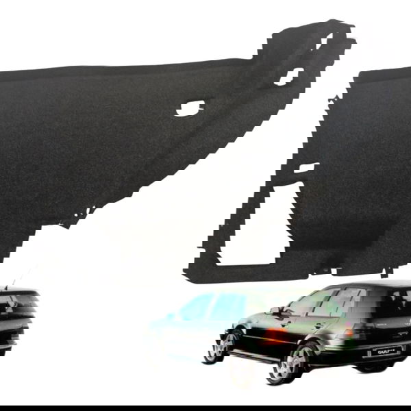 Forro Direita Porta Malas Volkswagen Golf 2001 Detalhe