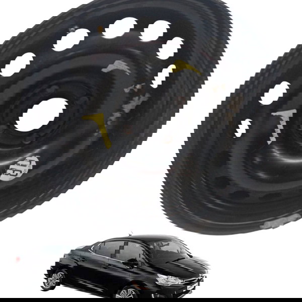 Roda Aro 16 Estepe Citroen C4 Lounge 1.6 2014 2015 2016