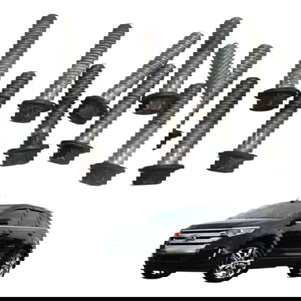 Jogo Parafuso Fixação Cambio Ford Edge 3.5 2010 2011 2012