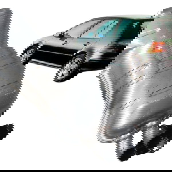 Escapamento Silencioso Volkswagen Golf 2.0 2001 2002 2003