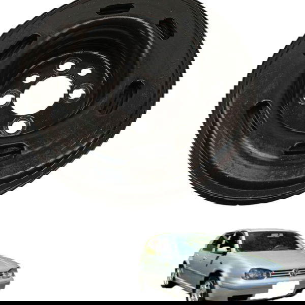 Polia Virabrequim Volkswagen Golf 2.0 2001 2002 2003 2004