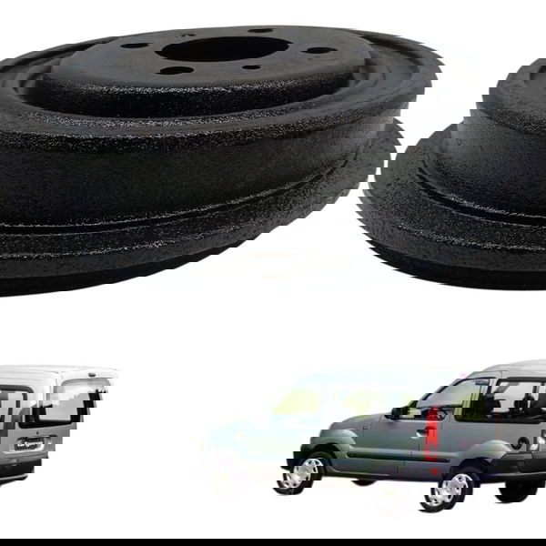 Tambor Panela Freio Traseiro Esquerdo Renault Kangoo 2003