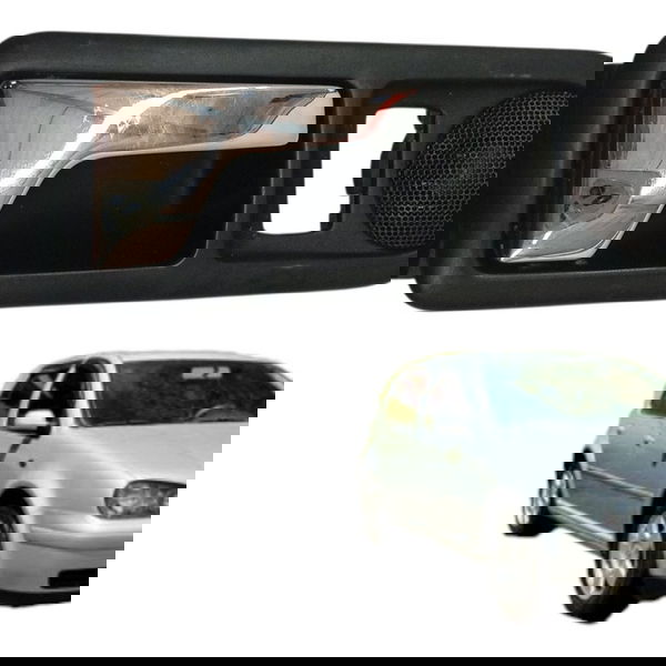 Maçaneta Interna Traseira Esquerda Volkswagen Golf 2001 2002 Traseira