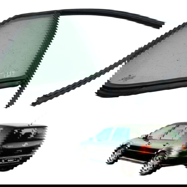 Vidro Fixo Traseiro Direito Volkswagen Golf 2.0 2001 2002