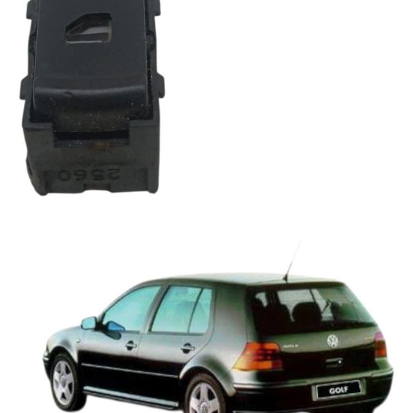 Botão Vidro Maçaneta Interna Traseira Esquerda Vw Golf 2001