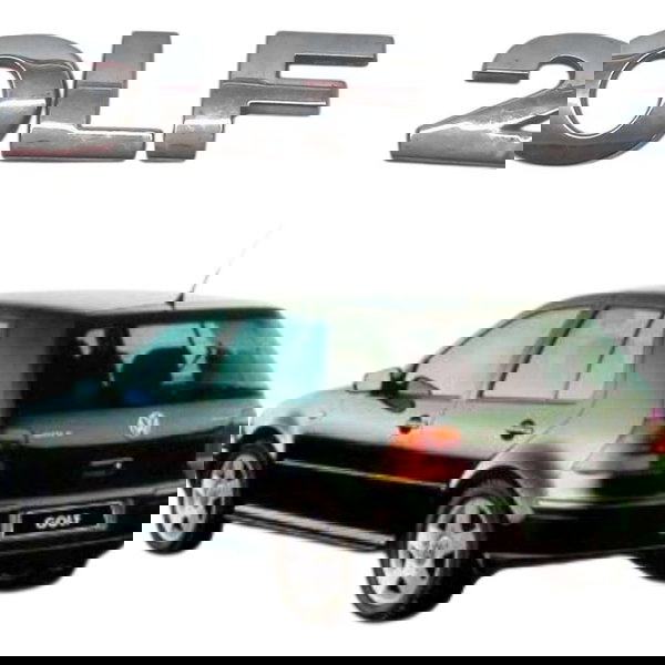 Letreiro Emblema Porta Malas Volkswagen Golf 2001 2002 2003