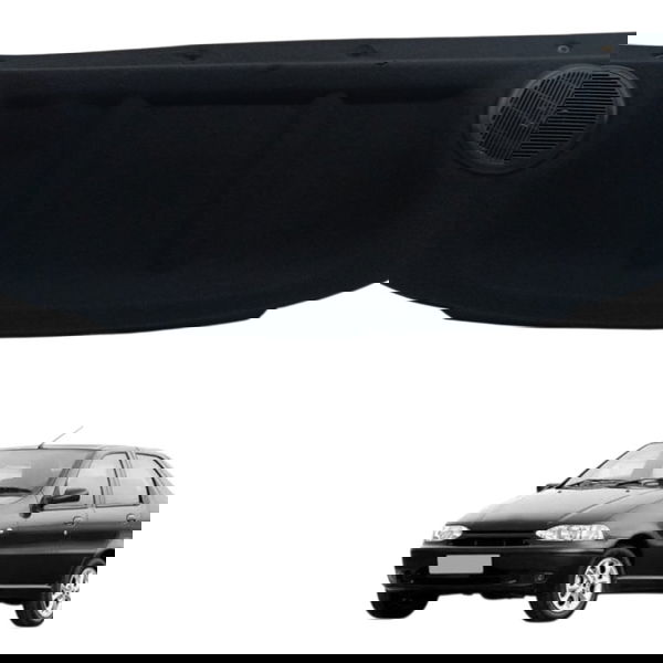 Tampão Bagagito Fiat Siena 1.0 2008 2009 2010 2011 Detalhe