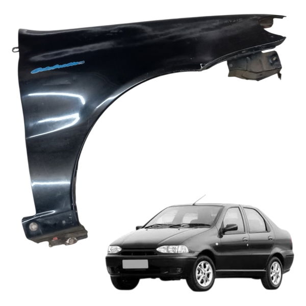 Paralama Dianteiro Direito Fiat Siena 2008 2009 2010 2011