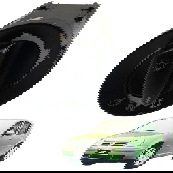 Comando Chave Luz Farol Volkswagen Golf 2.0 2001 2002