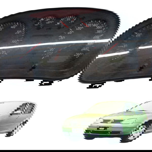 Painel Instrumentos Volkswagen Golf 2.0 2001 2002 2003 2004