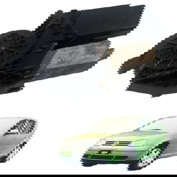 Motor Vidro Dianteiro Esquerdo Volkswagen Golf 2001 2002