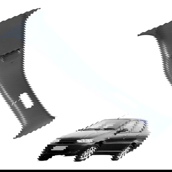 Moldura Coluna Esquerda Fiat Siena 1.0 2008 2009 2010 2011