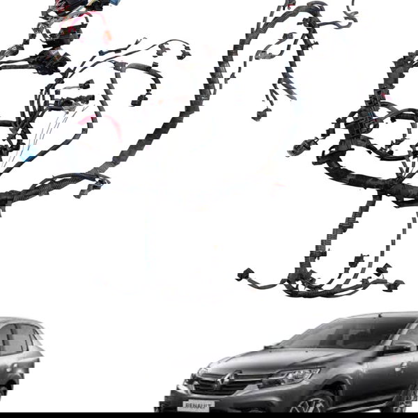 Chicote Injeção Motor Renault Logan 1.6 2016 2017