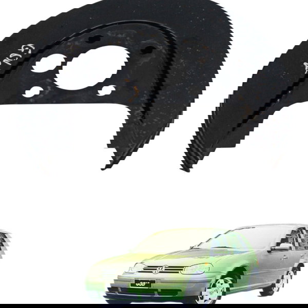 Defletor Direito Pinça Freio Traseiro Vw Golf Bora 2001 2002