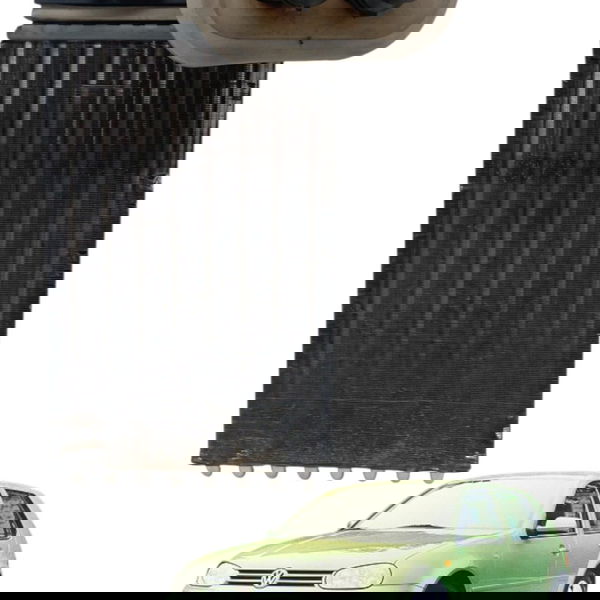 Radiador Ar Quente Volkswagen Golf 2001 2002 2003 Detalhe