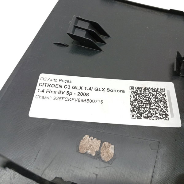 Tampa Caixa Fusivel Citroen C3 Glx 1.4 8v 2008 2009