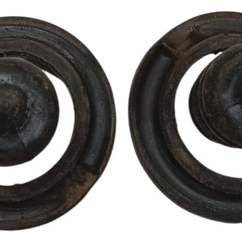 Kit Batentes Molas Traseiras Chery Qq 1.0 2012 2013 2014