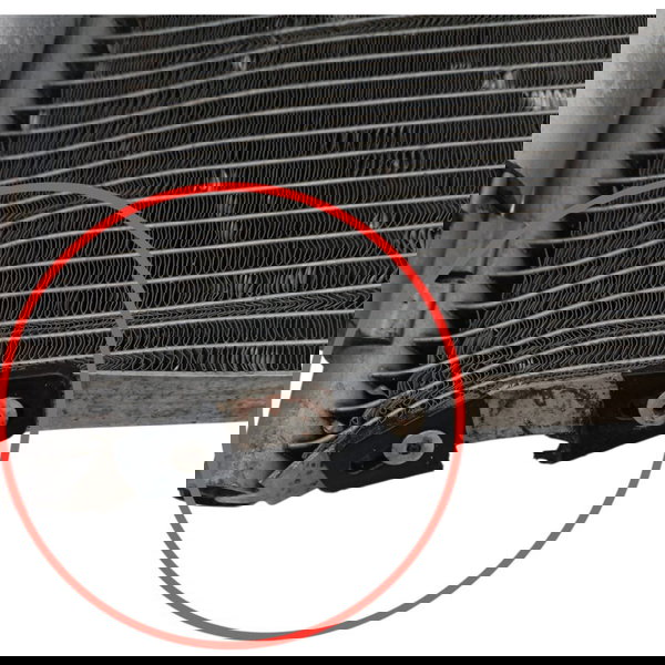 Condensador Ar Condicionado Citroen C3 Picasso 2012 Detalhe