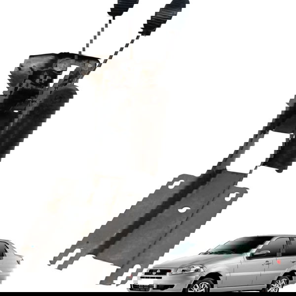 Pedaleira Pedal Freio Embreagem Fiat Siena 2008 2009