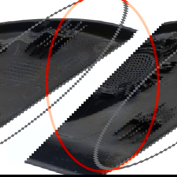 Acabamento Interno Retrovisor Direito Fiat Stilo 2003 Detalh