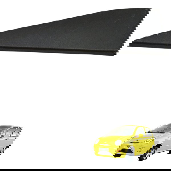 Moldura Interna Retrovisor Direito Chery Qq 1.0 2014 2015