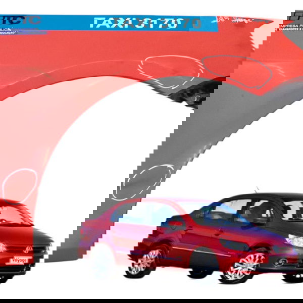 Paralama Dianteiro Direito Volkswagen Voyage 2015 Detalhe