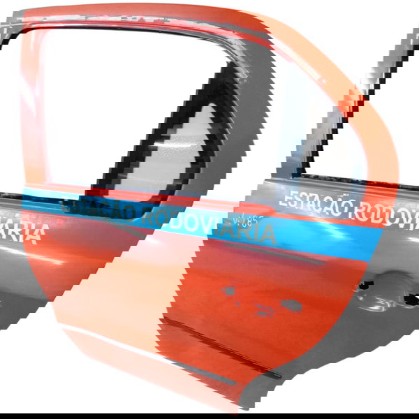 Porta Traseira Esquerda Volkswagen Voyage 4p 2015 Detalhe Traseira Esquerdo