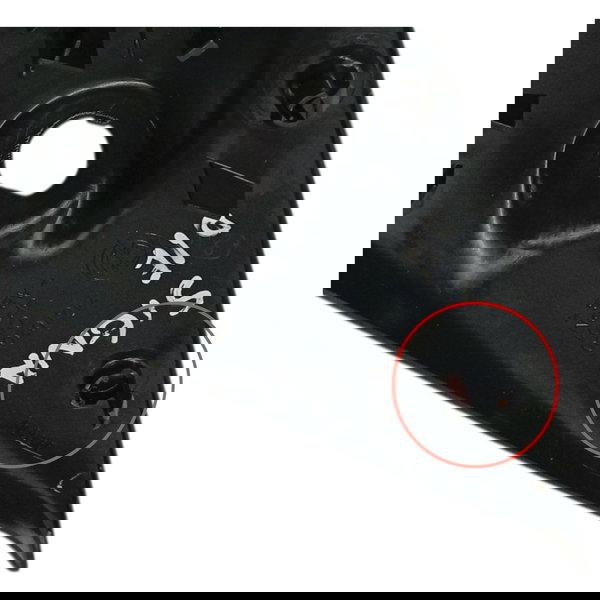 Moldura Interna Retrovisor Esquerdo Fiat Siena 2009 Detalhe