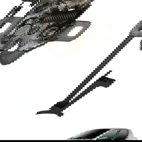 Fechadura Capo Fiat Siena Palio 1.0 2007 2008 2009 2010