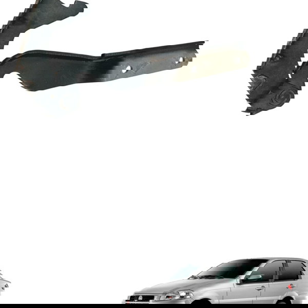 Dobradiça Direita Capo Fiat Siena Palio 1.0 2008 2009 2010