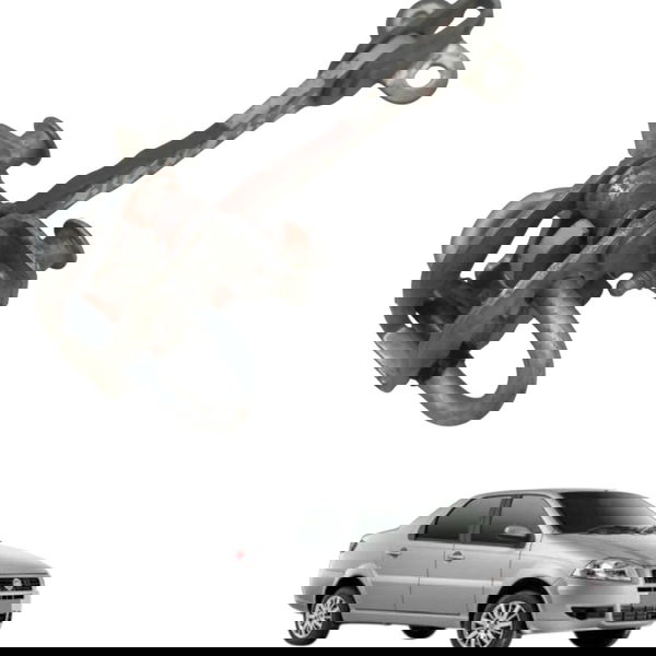 Limitador Porta Dianteira Esquerda Fiat Siena 1.0 2008 2009