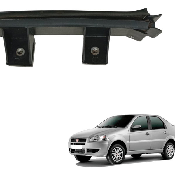Canaleta Guia Vidro Dianteira Direita Fiat Siena 2008 2009