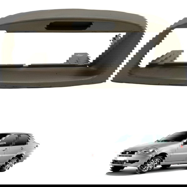 Moldura Painel Radio Fiat Siena Palio Strada 1.0 2008 2009