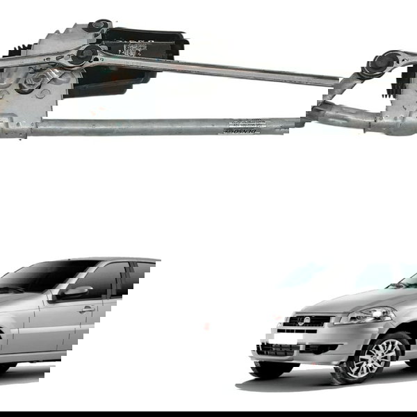 Galhada Motor Limpador Parabrisa Fiat Siena 2008 2009 2010