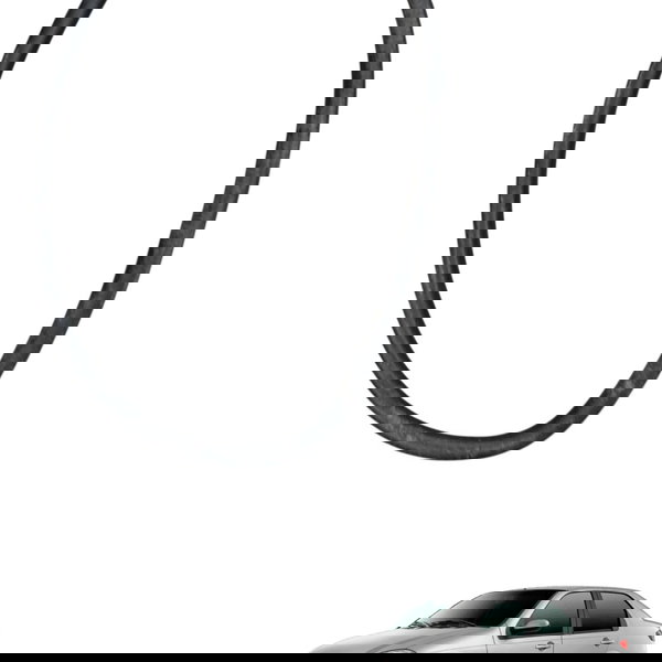 Borracha Vedação Vidro Traseiro Volkswagen Fusca 1982 1983