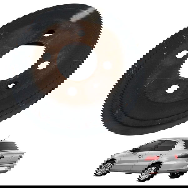 Panela Tambor Freio Traseiro Direito Vw Voyage 2014 2015