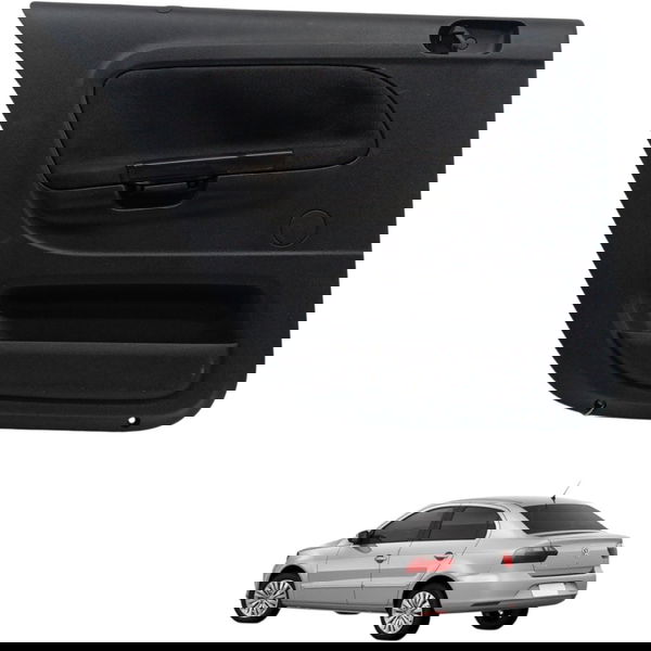 Forro Porta Traseiro Esquerdo Volkswagen Voyage 4p 2014 2015
