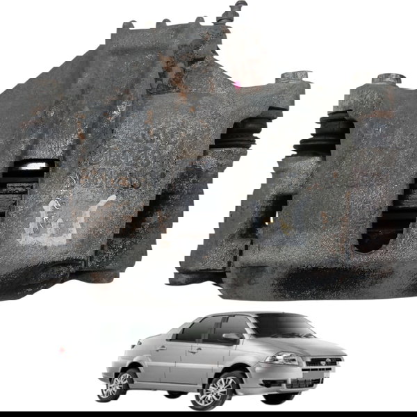 Pinça Freio Dianteiro Esquerdo Fiat Siena 1.0 2008 2009 2010