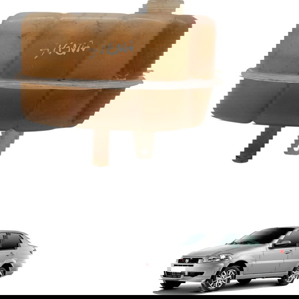 Reservatorio Agua Radiador Motor Fiat Siena 1.0 2009 Detalhe