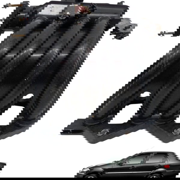 Coletor Admissão Fiat Siena Palio 1.0 8v 2007 2008 2009 2010