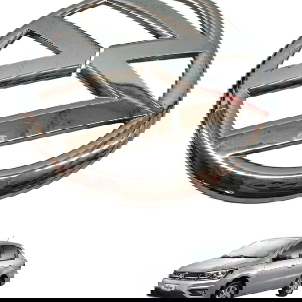 Emblema Traseiro Volkswagen Voyage G6 G7 G8 2014 2015 2016